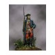 54mm Scale English Officer, 13th, Culloden 1746 (metal figure)