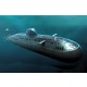 1/350 Soviet Navy Submarine Victor-III Class Project 671RTMK SSN