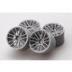 1/24 19inch ADV.1 7.0M.V2 Wheels (4 Resin Wheels + Metal Air Valves)