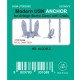 1/700 Modern USN ANCHOR (4pcs) for Arleigh Burke Class with 29cm Chain