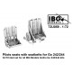 1/72 Gotha Go-242/244 Pilots Seats with Seatbelts for IBG kits