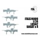 1/24 Modern British L85A2 Combat Rifles (4pcs)