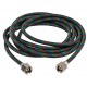 Nylon-Covered Braided Airbrush Hose 3m (10ft) 1/4'' x 1/4''