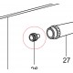 Needle Chucking Nut for Sparmax Airbrush SP35