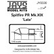 1/48 Spitfire PR Mk.XIX Late Vacuum Form Canopy for Airfix kits