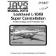 1/200 L-1049 Super Constellation Undercarriage and Propeller Set (metal)