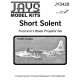 1/200 Short Solent Float and 3 Blade Propeller Set (metal)