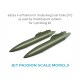 1/48 USAF F-4 Phantom Underwing Fuel Tanks Export (2pcs) for Meng kits