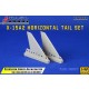 1/72 X-15A2 Horizontal Tail Set