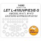 1/144 EU LET L-410UVP / UVP-E3 / E-S Masksfor Amodel / Eastern Express