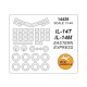 1/144 Ilyushin IL-14/IL-14M/IL-14P/IL-14T Masks for Amodel/Eastern Express kits