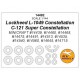 1/144 Lockheed L-1049 Constellation C-121 Super Constellation Masks for Minicraft kits