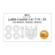 1/48 LAGG-3 series 1-4/7-11/35 Paint Masking for ICM #48091, #48092, #48093