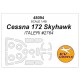 1/48 Cessna 172 Skyhawk Paint Masking for Italeri #2764