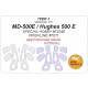 1/72 MD-500E/Hughes 500 E (Double sided) Masking for Profiline #7011/Special Hobby #72346