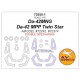 1/72 DA-42MNG/Da-42 Mpp Twin Star Double Sided Masking for Amodel #72242/72374