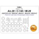 1/72 An-28/C-145/M-28 Masking for Aeroplast #90040, #90041, #90042, #90043