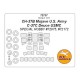 1/72 CH-37B Mojave U.S. Army/C-37C Deuce USMC Masking for Special Hobby #72075, #72172