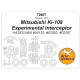 1/72 JP Mitsubishi Ki-109 Experimental Interceptor Masks for Hasegawa kits