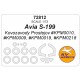 1/72 EU Avia S-199 Canopies and Wheels Masks for Kovozavody Prostejov kits