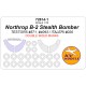 1/72 US Northrop B-2 Stealth Bomber Masks for Testors / Italeri kits (double-side)