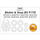 1/72 Blohm & Voss Bv P.178 Masking for Bronco #GB7001-7007