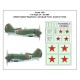 1/48 I-16 Type 24 Stencil 254th Fighter Regiment, Leningrad Front, Summer 1943