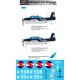 1/48 Grumman Avenger over Uruguay part I. Decal for Italeri/Hobby Boss