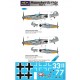 1/48 Bf 109G-6 Comiso cartoon part 1 Decal for Fujimi/Hasegawa/Airfix/Eduard