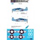 1/48 F6F-3 Hellcat part III. Decal for Eduard/Hasegawa kit.