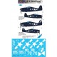 1/48 F6F-5 Hellcat pt.I. Decal for Eduard/Hasegawa/Tamiya/Academy/Hobby Boss/Monogram