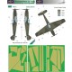 1/24 Messerschmitt Bf 109E Early scheme pt.I. Camouflage Painting Mask for Airfix