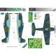 1/24 Hellcat Mk.I/Mk.II FAA Camouflage Painting Mask for Airfix kit