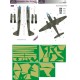 1/32 Arado Ar 234B Camouflage Painting Masks for FLY kit