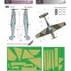 1/32 Messerschmitt Bf 109E Late scheme pt.II. Camo Mask for Eduard/Dragon/Trumpeter