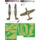 1/32 N.A. Mustang Mk.I RAF Camouflage Painting Masks for Hobbycraft kit