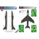 1/32 Hawker Hunter T.Mk.7/8 in RAF service Camo Mask for Echelon Vacuforms/Fisher