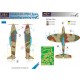 1/48 Heinkel He 112 over Spain Camouflage painting mask for LF Models kit