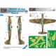 1/48 Battle at war Camouflage Painting Mask for Classic Airframes, Trumpeter.