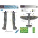 1/48 Hawker Tempest Mk.II Camouflage Painting Mask for Special Hobby kit