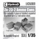 1/35 Zu-23-2 Ammo Cans (2 right sides, 2 left sides)