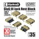 1/35 StuG III Jack Rest Block (Ausf G, Metal strap ver)