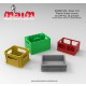 1/24 Plastic Crates (4pcs)