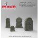 1/35 Grave Stones Set (4pcs)