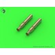 1/35 German MG-34 Machine Gun Barrel Tips (turret mount, 2pcs)