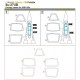 1/48 Sukhoi Su-27UB Canopy Masking for Great Wall Hobby kits