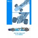 1/12 Matra MS11 F1 J.P. Beltoise Ver.A: 1968 Rd.3 Monaco GP Multi-material kit