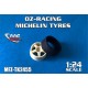 1/24 OZ-Racing Wheels, 18&quot; Michelin Tyres for Hasegawa Ford Focus RS WRC 99-03