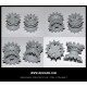 1/35 T-72B2/B3M/T-90MC/T-14 Armata/BMPT Drive Sprockets