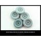 1/35 GaZ-M1 Wheel Sets (highway type) for Zvezda Models #3634